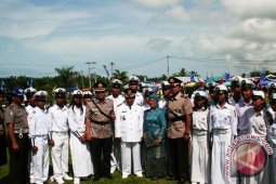 Pemerintah Kabupaten Mukomuko gelar upacara HUT ke-IX