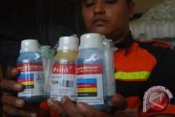 Polresta Samarinda Bongkar Pabrik Tinta Palsu