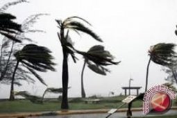 Hujan Disertai Angin Kencang Landa Samarinda