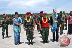 Pangdam Mulawarman Sambut Tim Ekspedisi Khatulistiwa