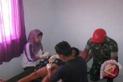 Ratusan Warga Sei Menggaris Dapat Pengobatan Gratis