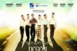 Tiga Artis "Negeri 5 Menara" Ikut Nonton Bareng