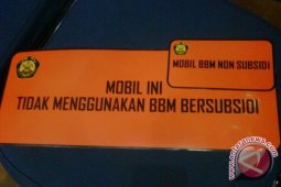 Pembagian 46.000 Stiker BBM Tuntas Akhir Pekan
