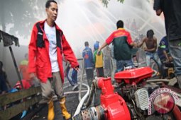 Kotabaru Tuan Rumah Lomba Pemadam Kebakaran