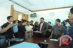 Wartawan Bengkulu demo di BPK tuntut keterbukaan informasi publik