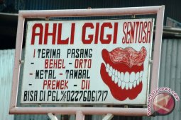 Larangan Praktik Tukang Gigi Diundur September