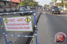 PDAM Tunda Penyambungan Pipa
