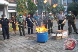 Narkotika Senilai Rp14,5 M Dimusnahkan
