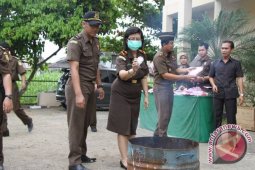 26 Paket Sabu Dimusnahkan