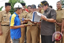 Pembangunan Jam Menara di Kota Jambi mulai dikerjakan
