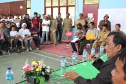 Bertemu korban banjir
