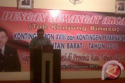 Pemprov Kalbar Anggarkan Rp8 Miliar Bonus Atlet PON Riau