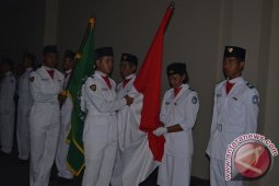 Pengukuhan Paskibraka Kubu Raya