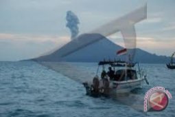 Aktivitas gunung Anak Krakatau normal