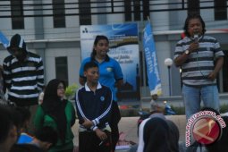 Pendukung Pagelaran Sendratari Latihan Secara Maraton
