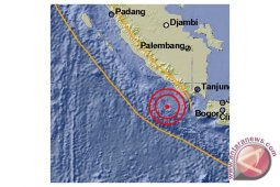 Gempa di Lampung Barat Tidak Berpotensi Tsunami