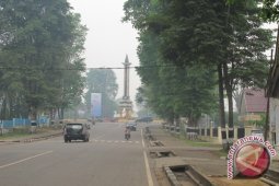 Kabut asap pekat masih selimuti Kota Jambi