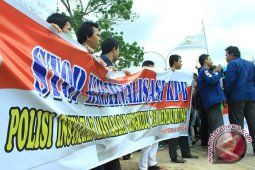 Mahasiswa Bengkulu dukung KPK tuntaskan kasus simulator