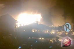 Pangkalan BBM Terbakar