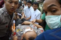 POLISI KORBAN BENTROK