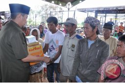 44 Warga  Korban Kebakaran Banjar Dapat  Bantuan
