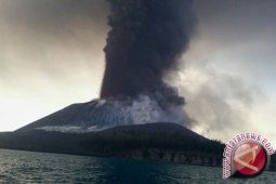 Terjadi 31 kegempaan letusan Anak Krakatau