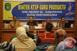 Disdik Kukar Gelar Bimtek KTSP Guru Produktif