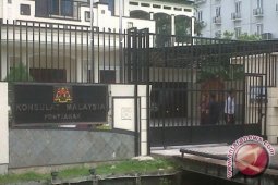 Konsulat Malaysia Didemo Ratusan Warga Pontianak
