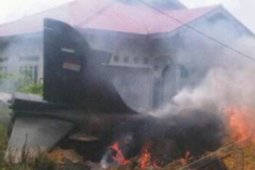 Pesawat Tempur TNI AU Jatuh Di Pekanbaru