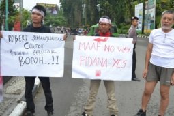 Demo Wartawan Samarinda