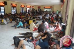 1.596 Pengungsi Masih Bertahan di SPN Kemiling