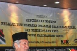 Indikasi Korupsi di Kaltim Sebanyak 1.581 Kasus