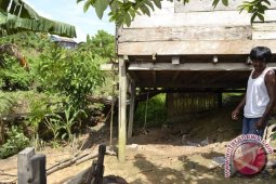 Tiga Rumah di Mansapa Nunukan Terancam Runtuh