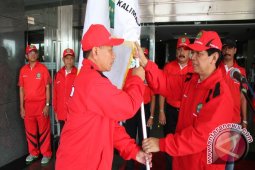Wagub  Lepas Kontingen Popwil IV 2012 Kaltim