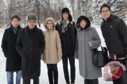 Pelajar Indonesia di Rusia tetap semangat meski musim dingin
