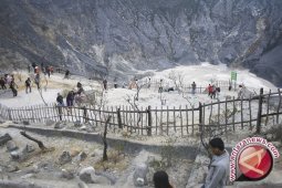 Tangkuban parahu dikunjungi 1,4 juta pengunjung