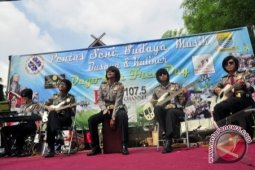 Satlantas Gelar Hiburan