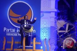 Kampanye Nasdem di Lampung "ngaret"