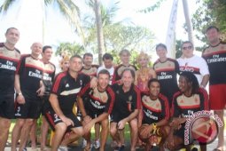 Belasan Pemain AC Milan Berlibur di Bali
