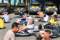 57 polisi gendut wajib olah raga