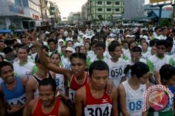 Lomba Lari HUT Kaltim Masih Sepi Peserta