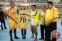 Bupati Kukar ke Stadion Dukung Naga Mekes