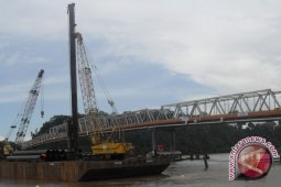 Gubernur Pimpin Pemancangan Jembatan Kembar Samarinda