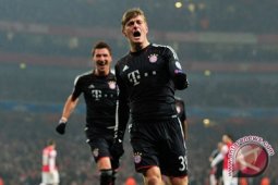 Munchen lumat Arsenal di kandang