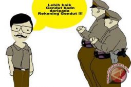 60 Polisi Polresta Kegendutan