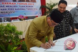 Pemprov Bengkulu bentuk kepanitian HPN 2014