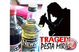Polisi Tangkap Warga Pesta Miras