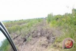 Akses Jalan Menuju Rawa Jentik Rusak Parah