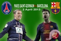 PSG sekuat daya kalahkan Barcelona