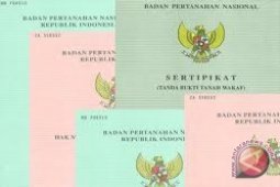 BPN Bangka Tengah Bagikan 823 Sertifikat Tanah